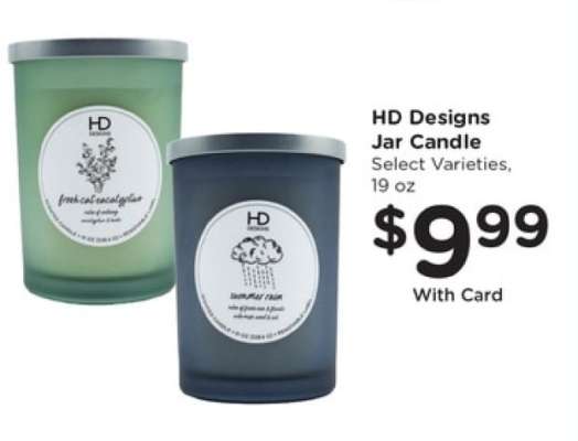 HD Designs Jar Candle