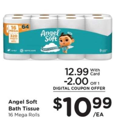 Angel Soft Bath Tissue