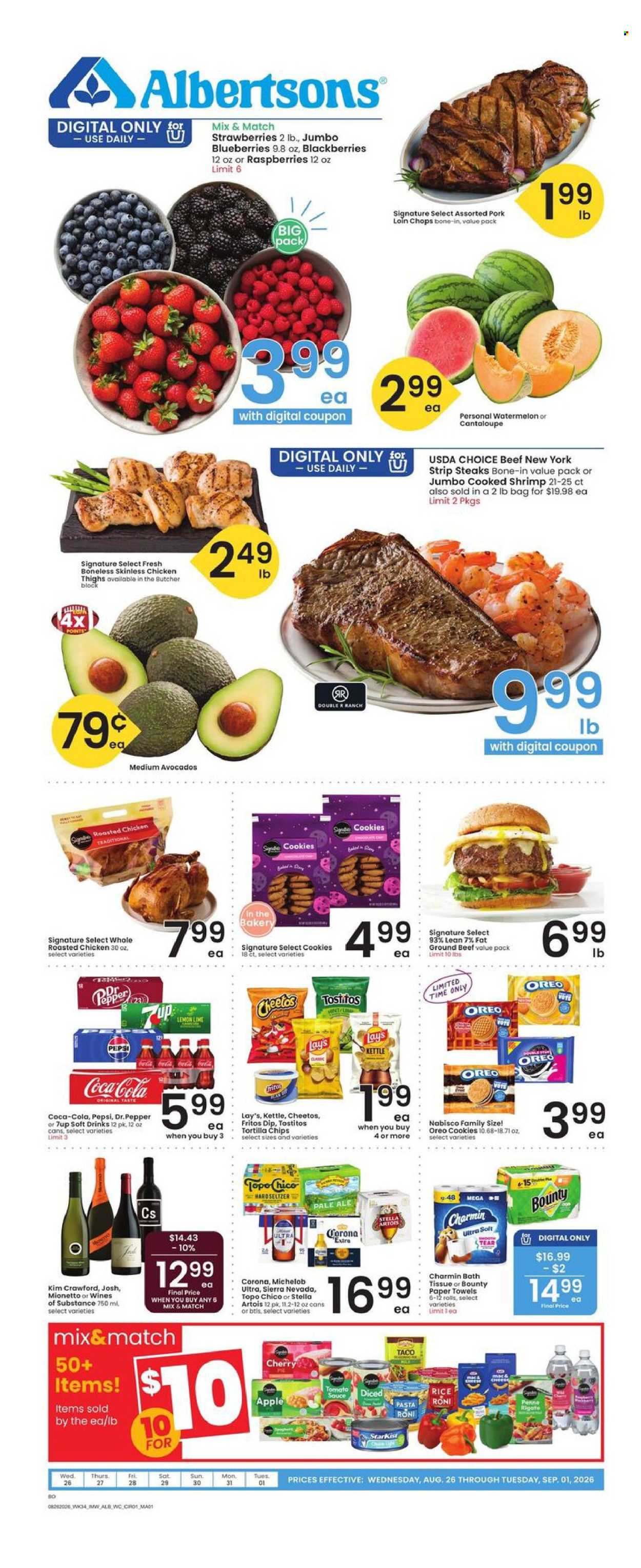 Albertsons ad - 08/26/2026 - 09/01/2026. Page 1