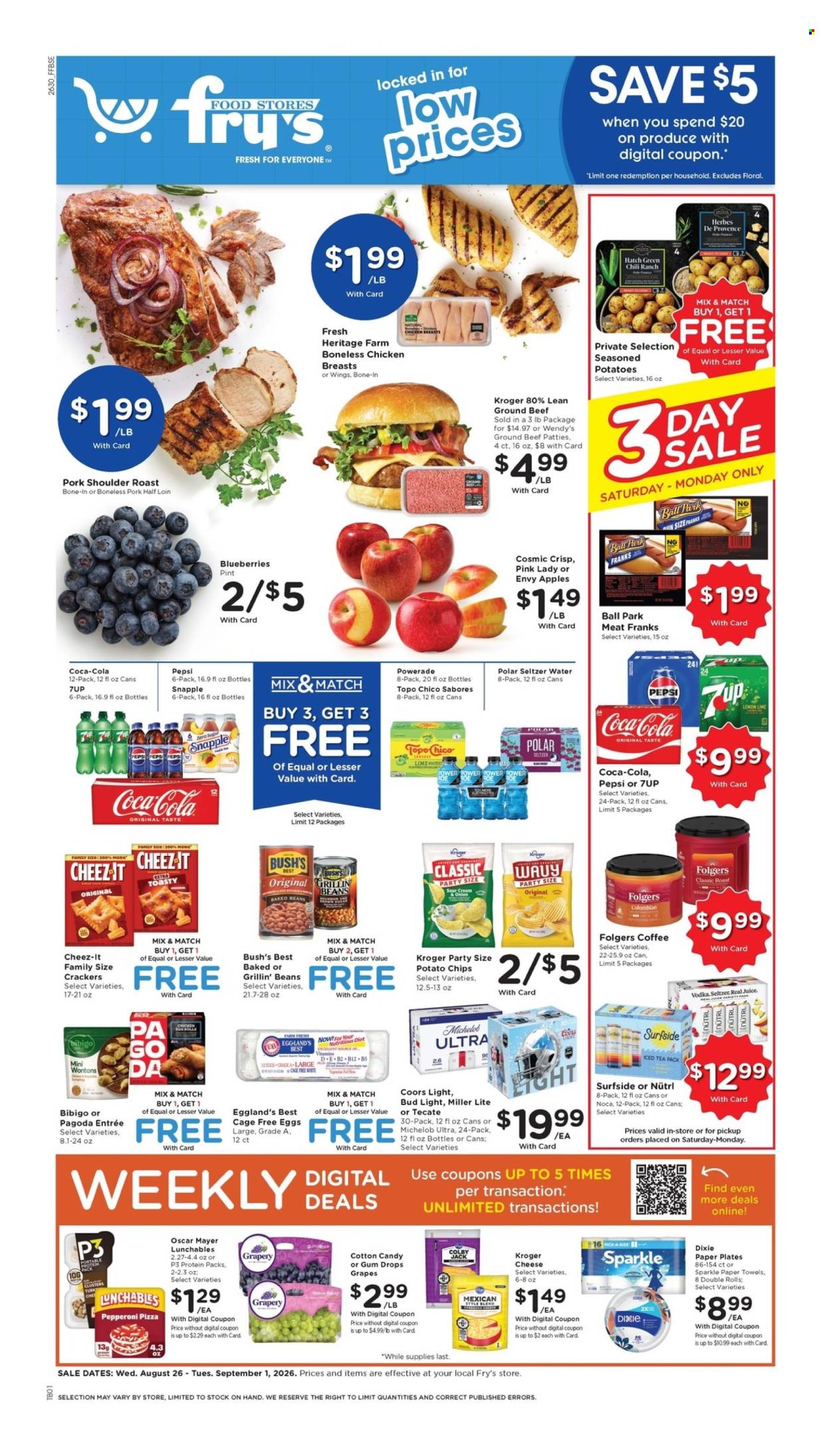 Fry’s ad - 08/26/2026 - 09/01/2026. Page 1