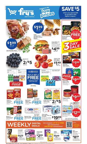 Fry’s Flyer - 08/26/2026 - 09/01/2026.