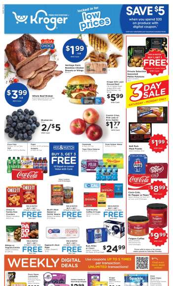 Kroger Flyer - 08/26/2026 - 09/01/2026.