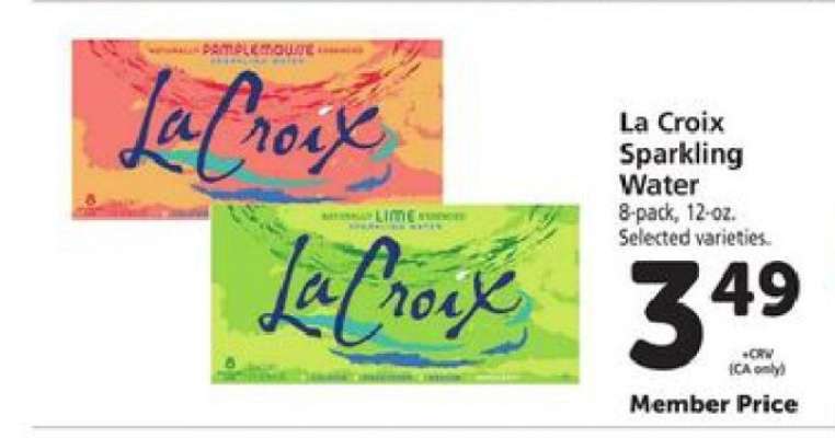 La Croix Sparkling Water