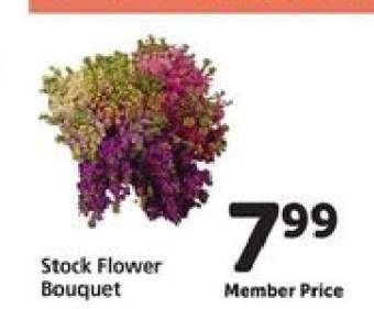 Stock Flower Bouquet
