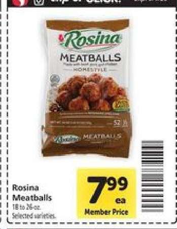 Rosina Meatballs