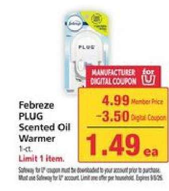 Febreze PLUG Scented Oil Warmer