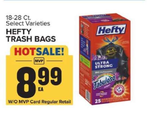 Hefty Trash Bags