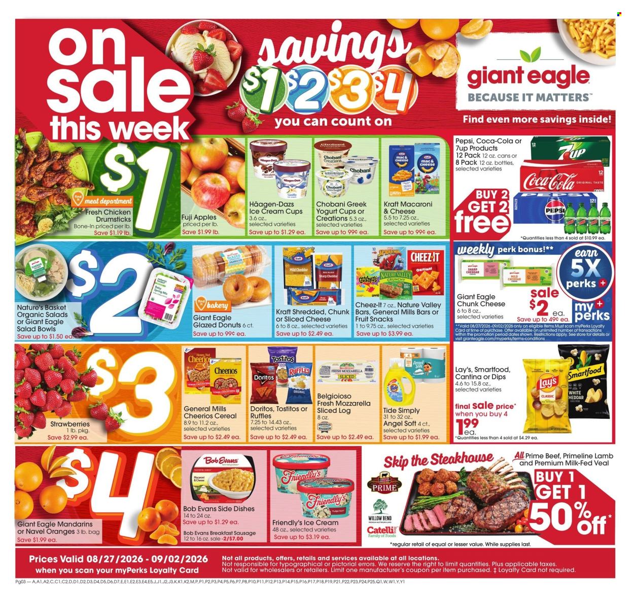 Giant Eagle ad - 08/27/2026 - 09/02/2026. Page 1