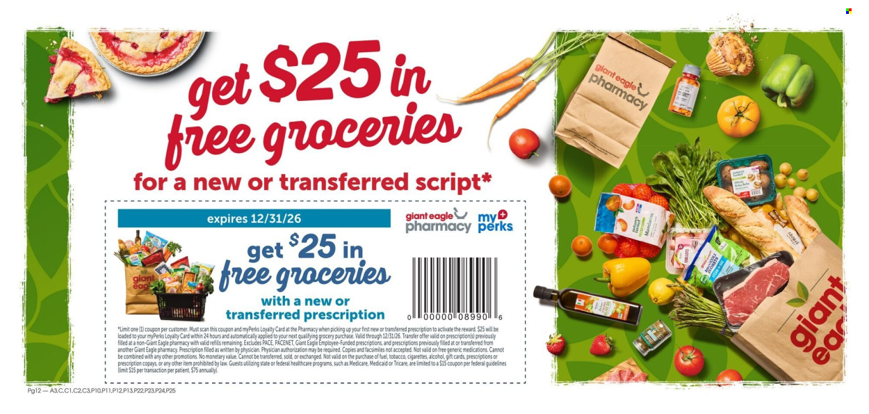 Giant Eagle ad - 08/27/2026 - 09/02/2026. Page 12