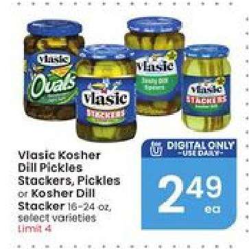 Vlasic Kosher Dill Pickles