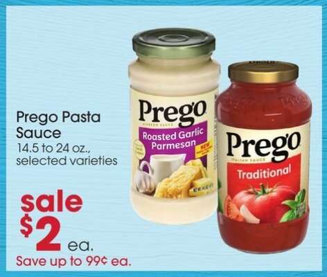 Prego Pasta Sauce
