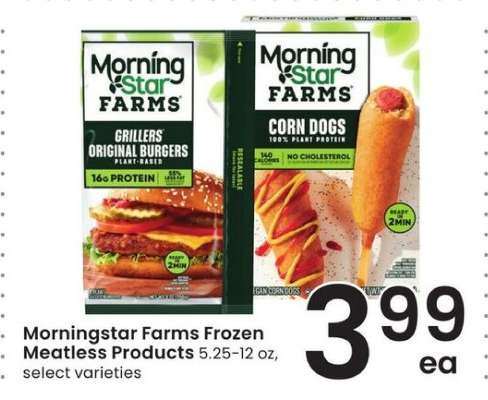 MorningStar Farms Frozen Meatless Products