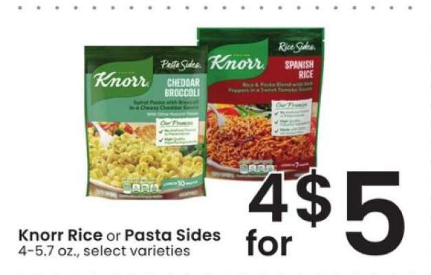 Knorr Rice or Pasta Sides