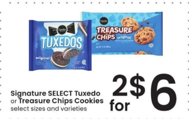 Signature SELECT Tuxedo or Treasure Chips Cookies