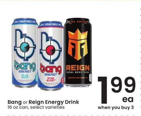 Bang or Reign Energy Drink