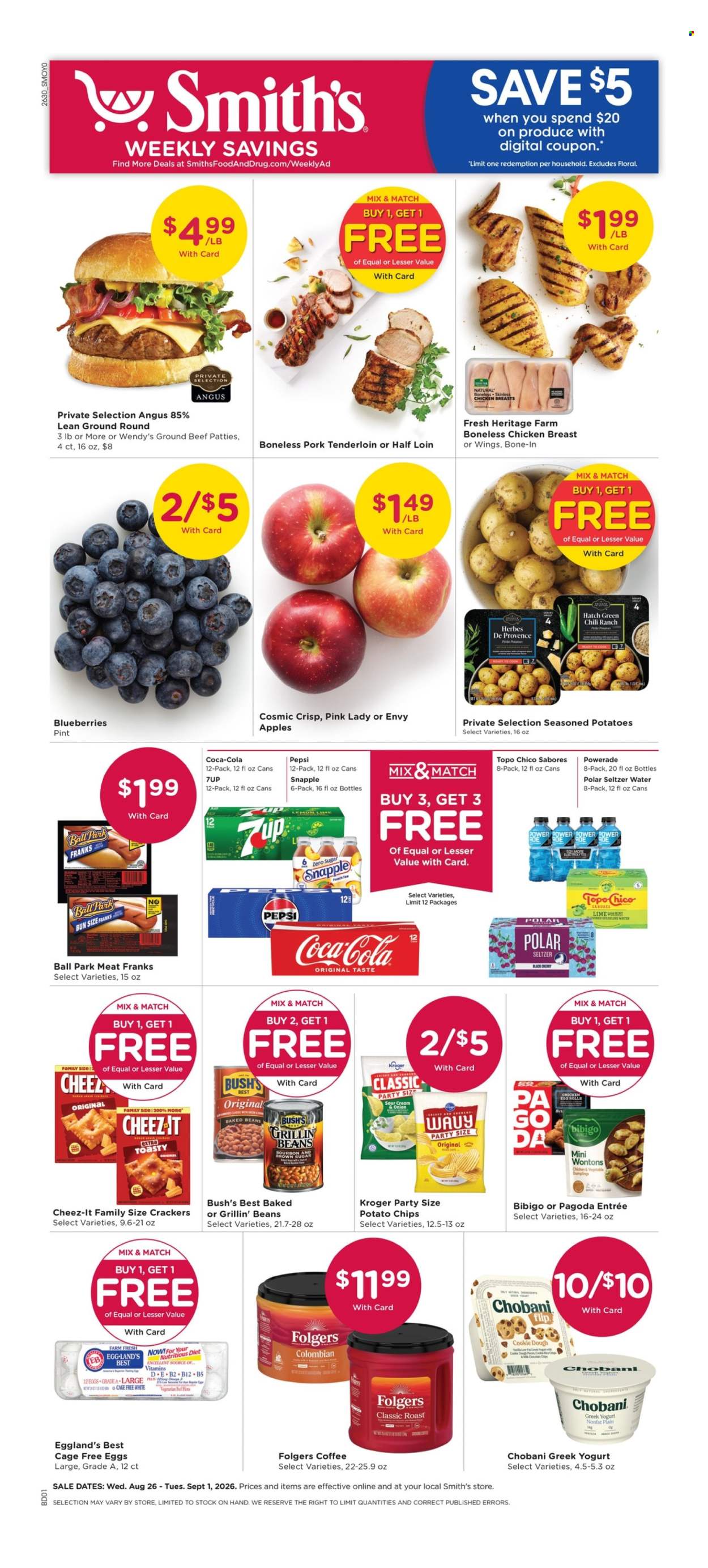 Smith's ad - 08/26/2026 - 09/01/2026. Page 1