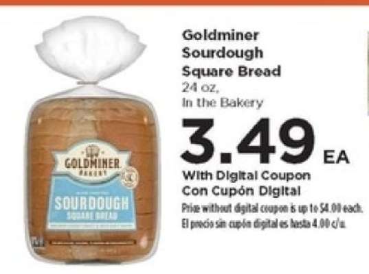 Goldminer Sourdough Square Bread