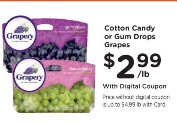 Cotton Candy or Gum Drops Grapes