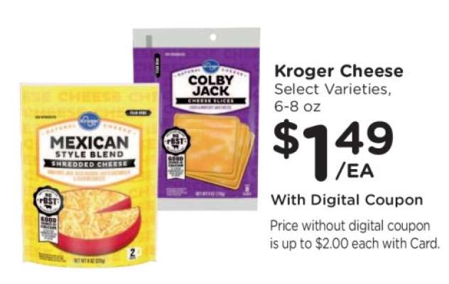 Kroger Cheese