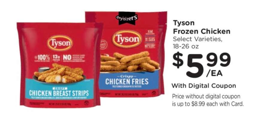 Tyson Frozen Chicken