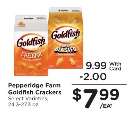Pepperidge Farm Goldfish Crackers