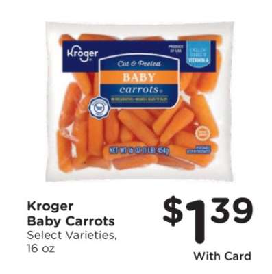 Kroger Baby Carrots