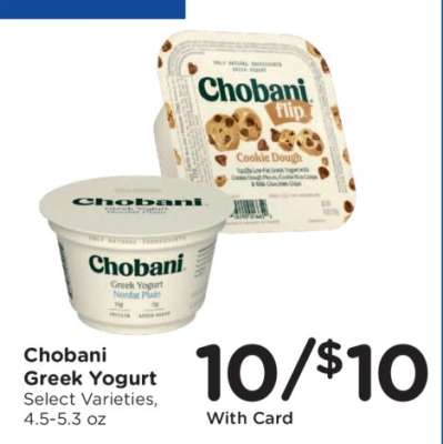 Chobani Greek Yogurt