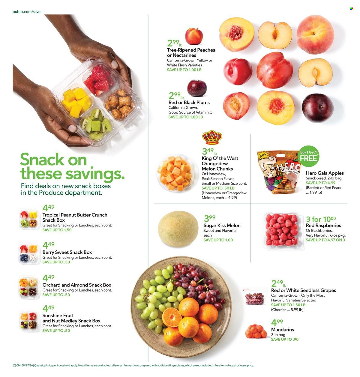 Publix ad - 08/26/2026 - 09/01/2026. Page 6