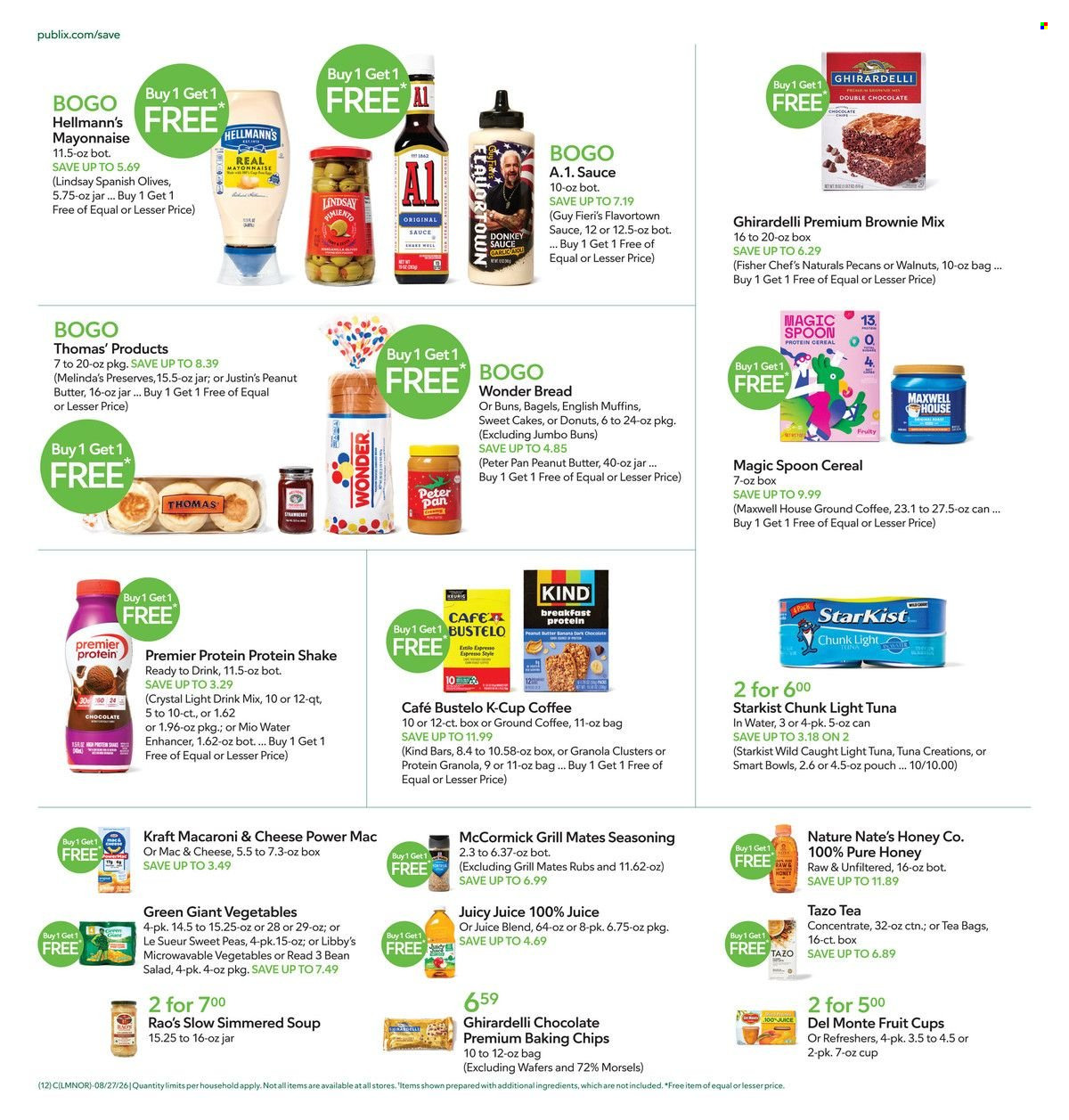 Publix ad - 08/26/2026 - 09/01/2026. Page 12