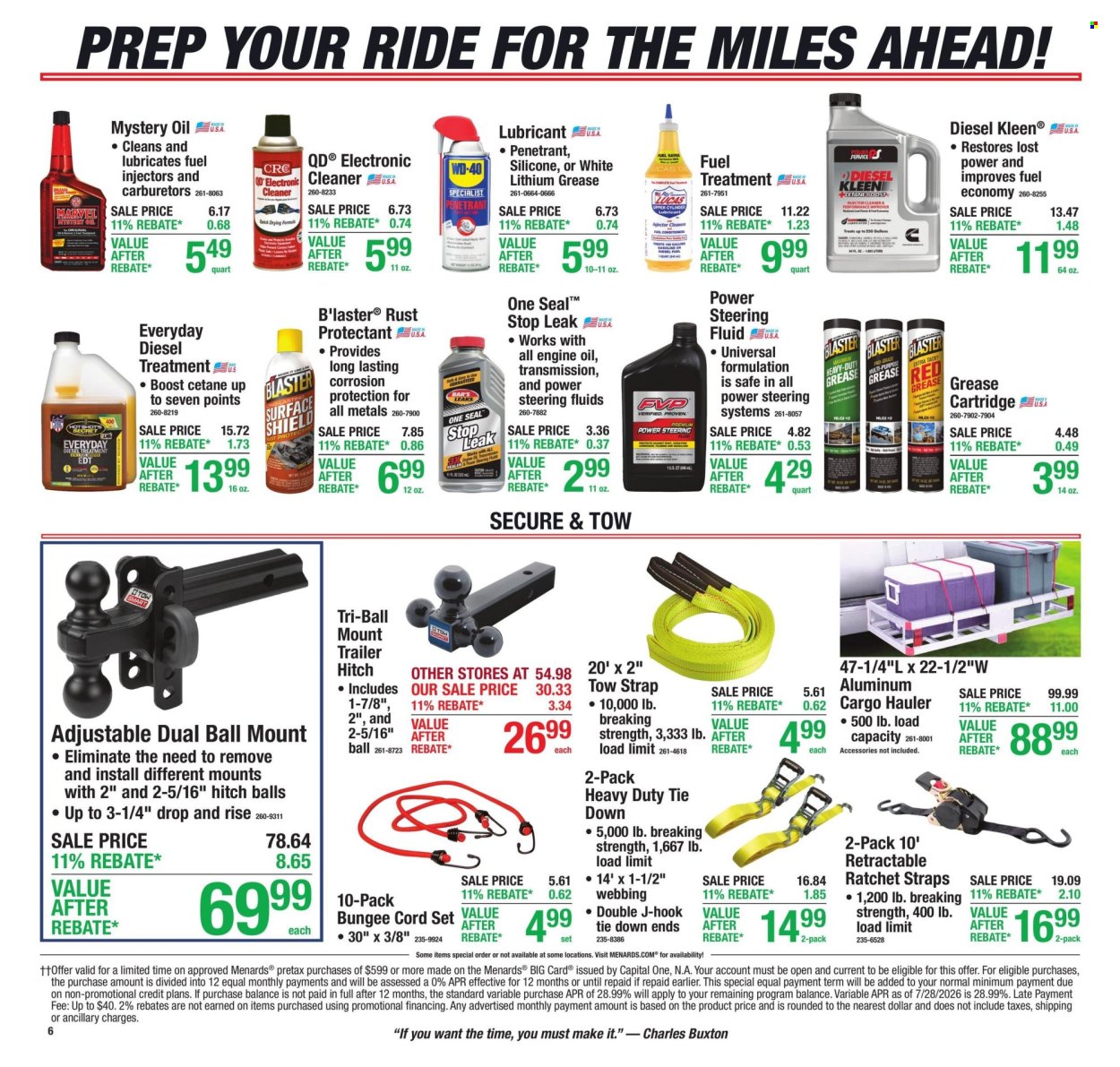 Menards ad - 08/27/2026 - 09/07/2026. Page 9