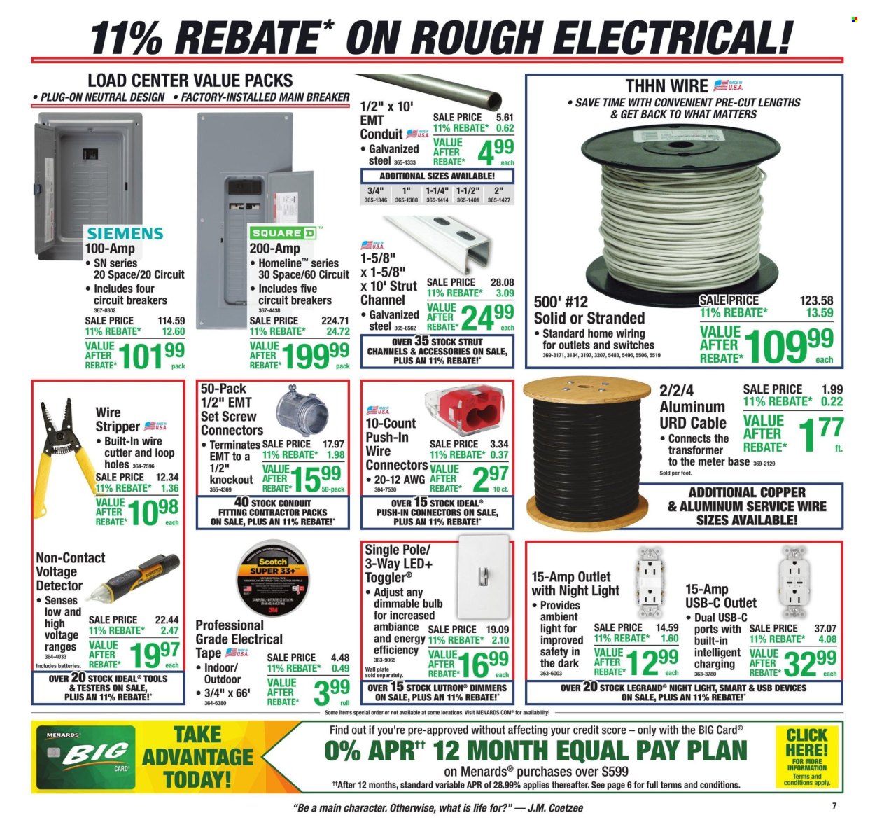 Menards ad - 08/27/2026 - 09/07/2026. Page 10