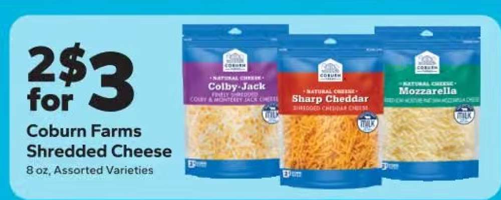 Coburn Farms Shredded Cheese