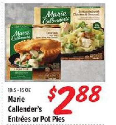 Marie Callender's Entrees or Pot Pies