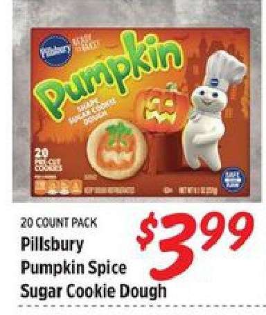 Pillsbury Pumpkin Spice Sugar Cookie Dough