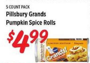 Pillsbury Grands Pumpkin Spice Rolls