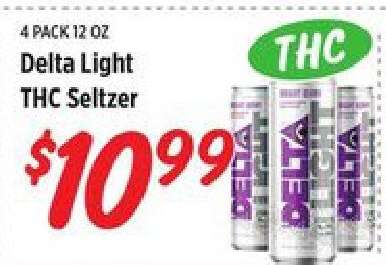 Delta Light THC Seltzer