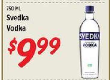 Svedka Vodka