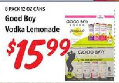 Good Boy Vodka Lemonade