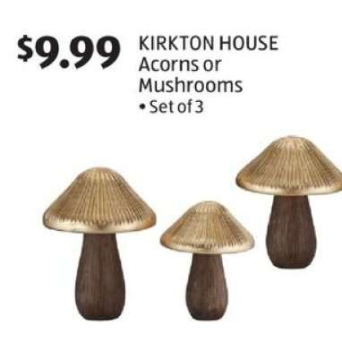 KIRKTON HOUSE Acorns or Mushrooms