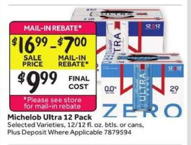 Michelob Ultra 12 Pack