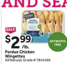 Perdue Chicken Wingettes
