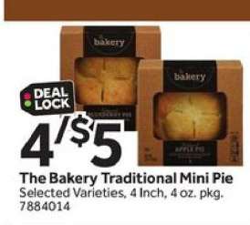 The Bakery Traditional Mini Pie