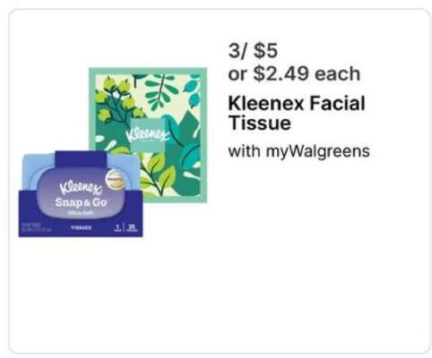 Kleenex Facial Tissue