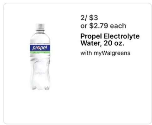 Propel Electrolyte Water, 20 oz.