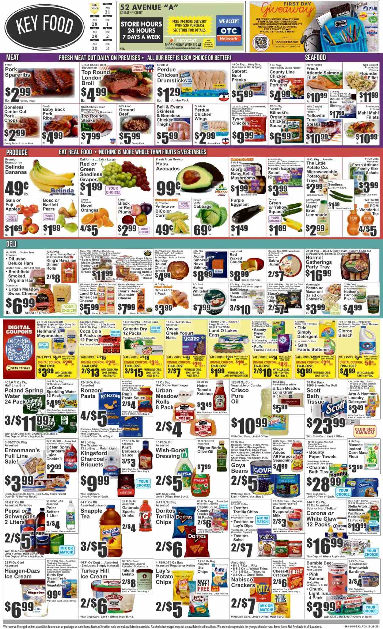 Key Food ad - 08/28/2026 - 09/03/2026. Page 1
