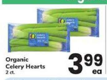 Organic Celery Hearts