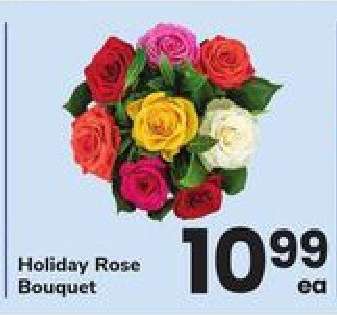Holiday Rose Bouquet
