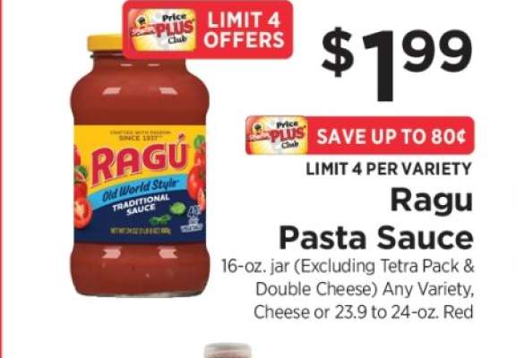 Ragú Pasta Sauce