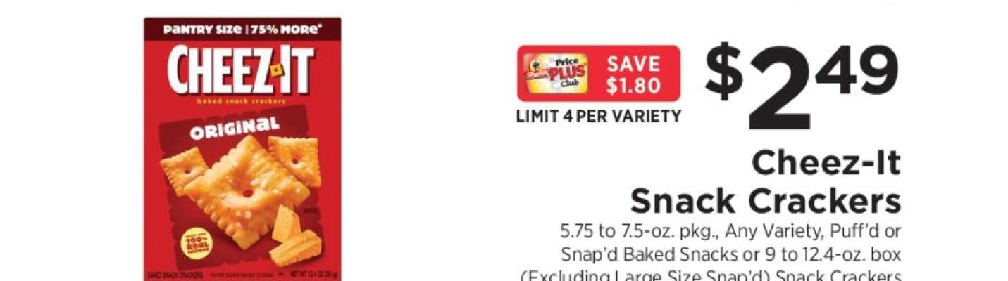 Cheez-It Snack Crackers