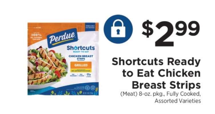 Shortcuts Ready to Eat Chicken Breast Strips